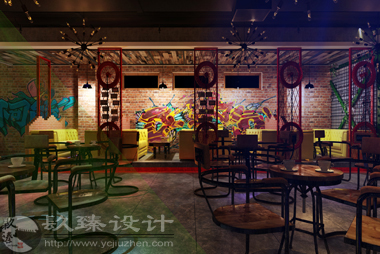 銀川燒烤店裝修設(shè)計(jì)案例|镹臻裝飾
