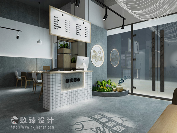 銀川奶茶店裝修設計|镹臻裝飾