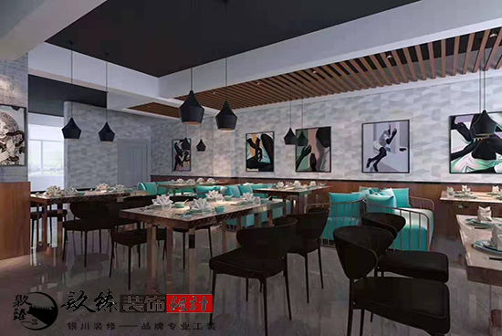 食客狼餐廳裝修設(shè)計(jì)，狂野中的內(nèi)斂