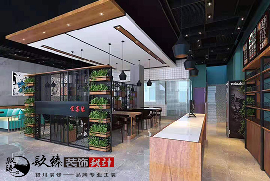 食客狼餐廳裝修設(shè)計(jì)，狂野中的內(nèi)斂