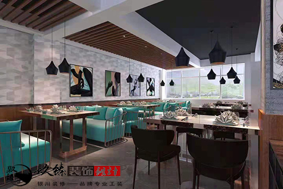 食客狼餐廳裝修設(shè)計(jì)，狂野中的內(nèi)斂