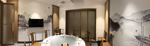 玉景樓園林私廚|銀川餐廳裝修設(shè)計(jì)|猶如走進(jìn)畫里般的唯美