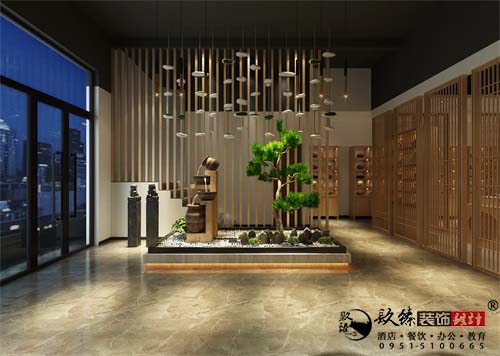 銀川茶樓設(shè)計(jì)效果圖|镹臻設(shè)計(jì)
