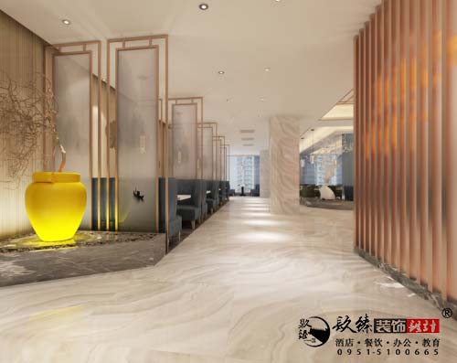 銀川餐廳設(shè)計效果圖|镹臻設(shè)計