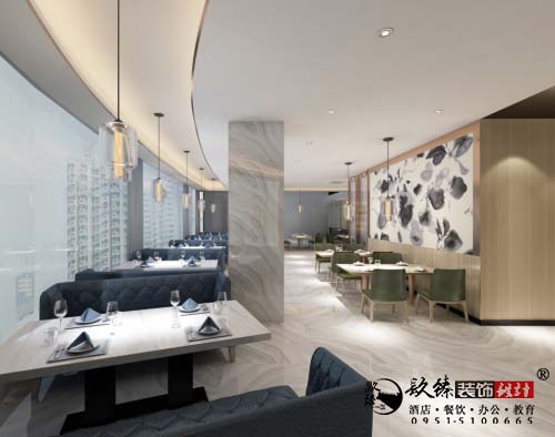 銀川餐廳設(shè)計效果圖|镹臻設(shè)計