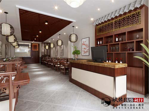 銀川餐廳設(shè)計(jì)效果圖|镹臻設(shè)計(jì)
