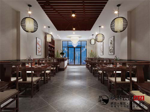 銀川餐廳設(shè)計(jì)效果圖|镹臻設(shè)計(jì)
