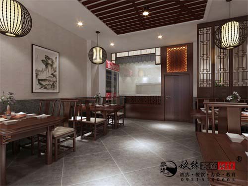 銀川餐廳設(shè)計(jì)效果圖|镹臻設(shè)計(jì)
