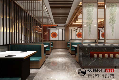 銀川火鍋店裝修設(shè)計效果圖|镹臻設(shè)計